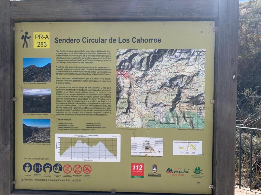 Apartamento Penas Blancas, Junto A Ruta De Los Cahorros, Monachil. Экстерьер фото